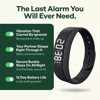Lumaire – Silent Vibrating Wrist Alarm